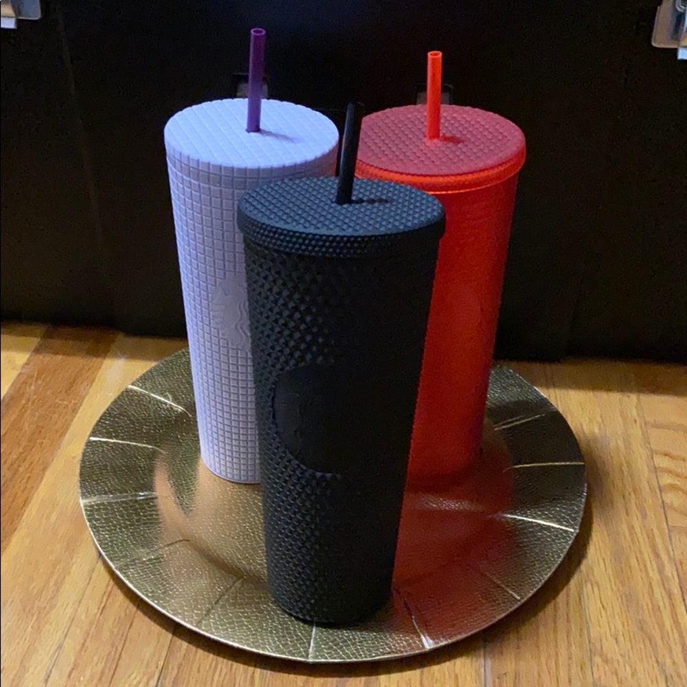 Matte Black Starbucks Cup